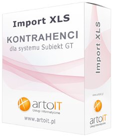 Subiekt GT Import kontrahentów z Excela 24M