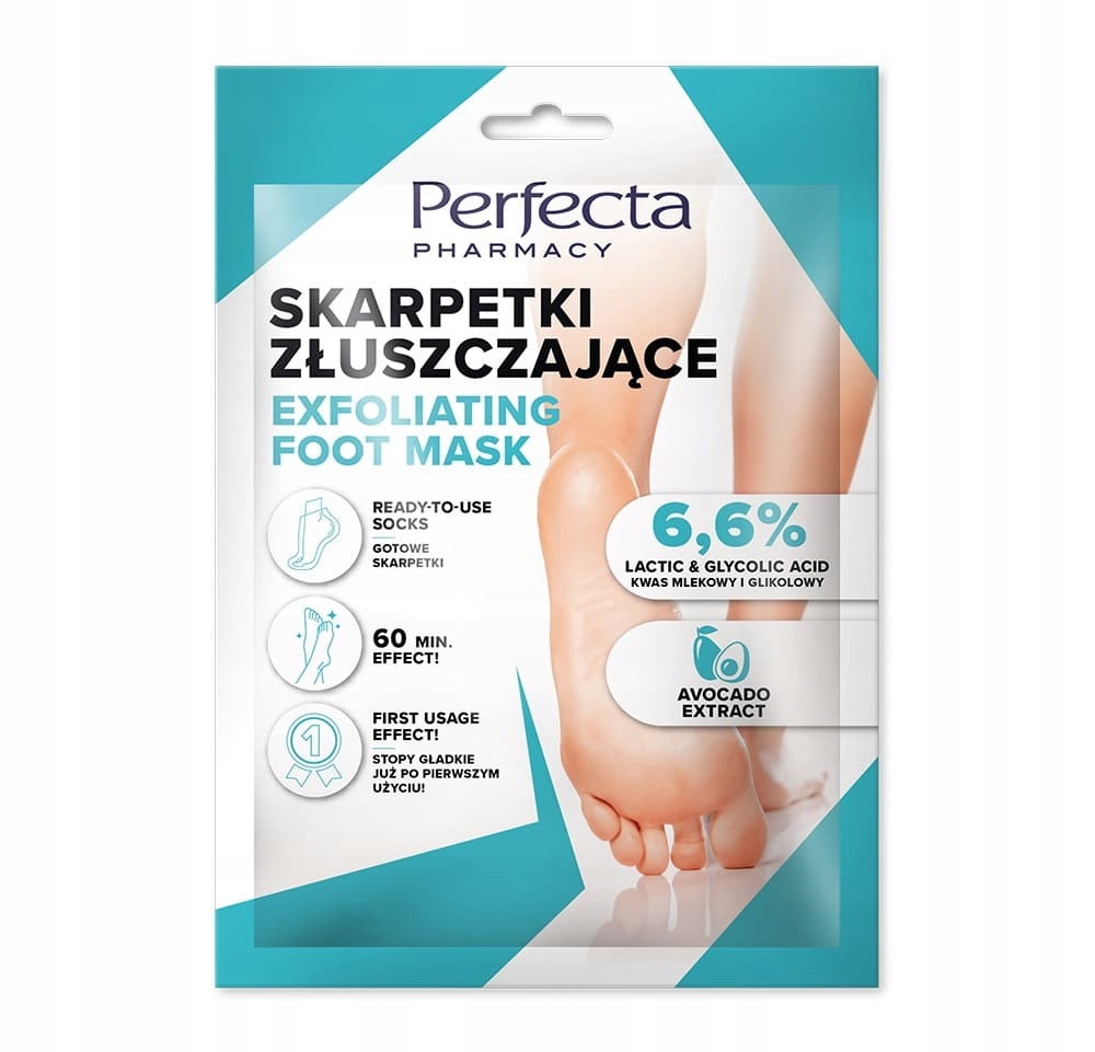 PERFECTA Pharmacy Skarpetki Złuszczające 1 Para