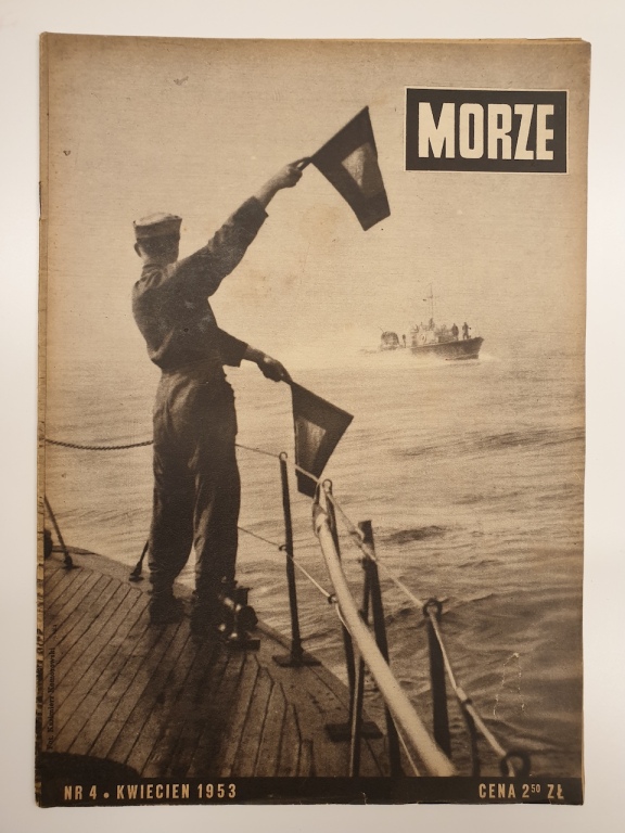 Morze – miesięcznik marynistyczny nr 4/1953