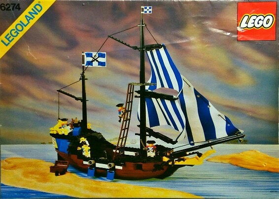LEGO 6274 Piraci Caribbean Clipper *STATEK* 7902959655