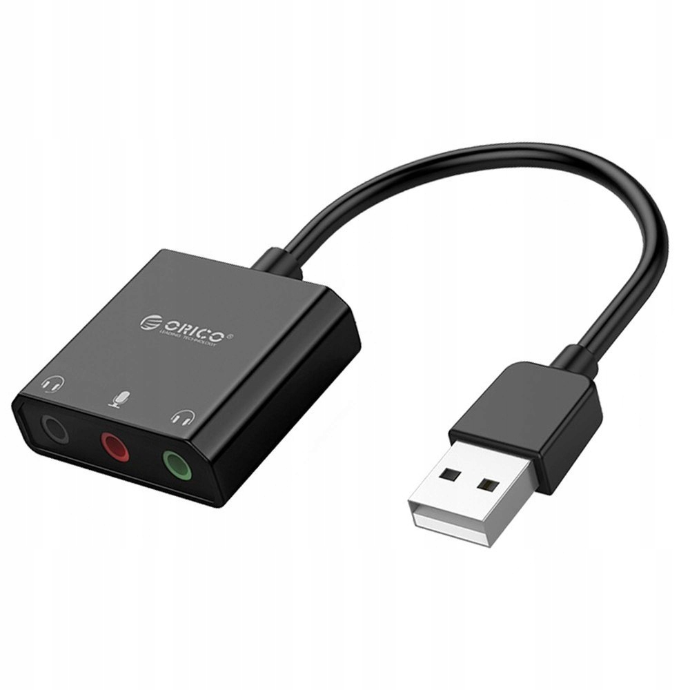 Orico Zewnętrzna karta dźwiękowa na USB 3 porty