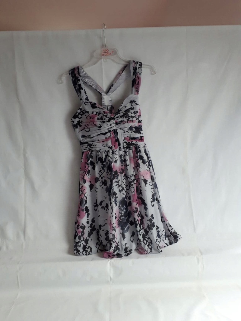 SUKIENKA KOLOROWA LIPSY LONDON 10 UK S/M/L NOWA