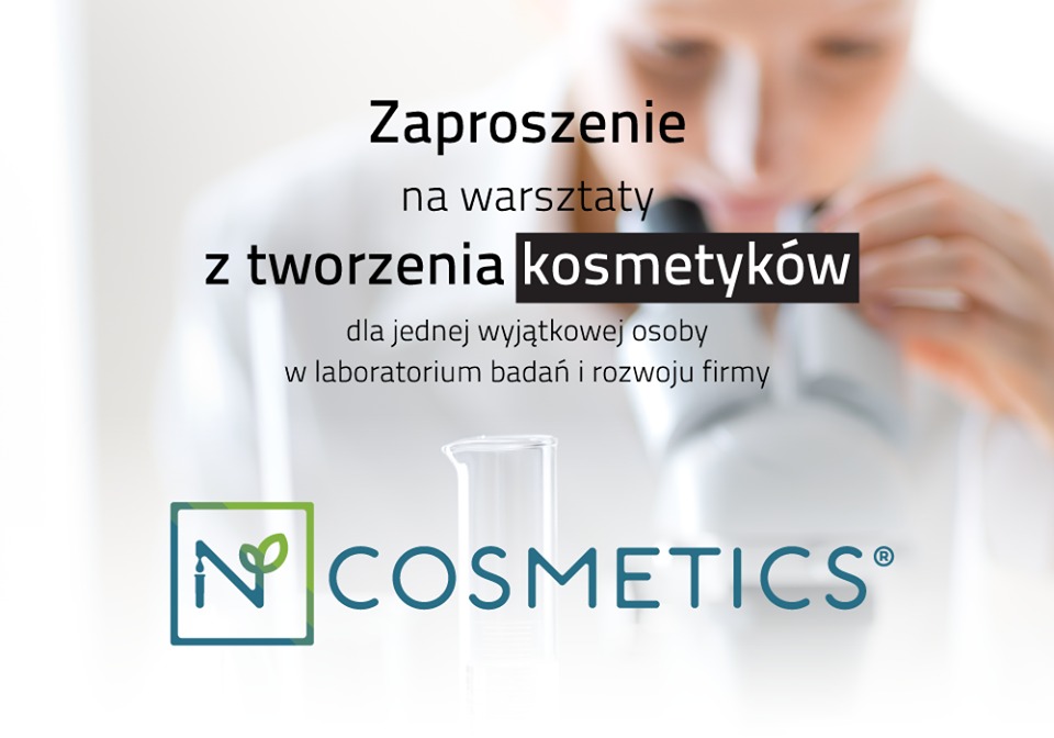 Zaproszenie na warsztaty z tworzenia kosmetyków