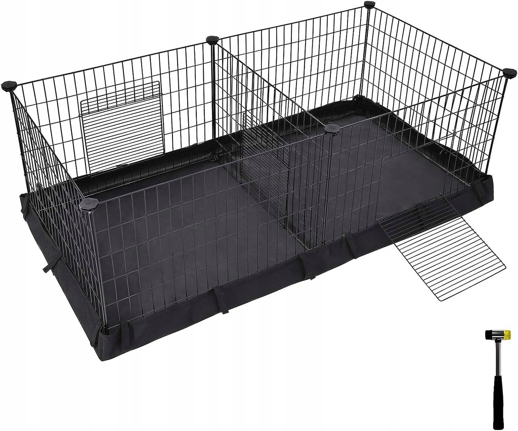 Klatka dla królików Songmics 46 x 123 x 63cm