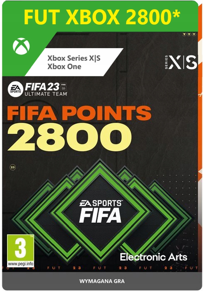 FIFA 23 XBOX 2800 One / Series X|S FIFA POINTS FUT