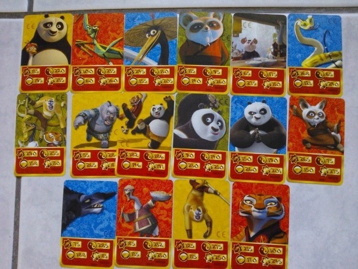 Karty Kung Fu Panda 7714239906 Oficjalne Archiwum Allegro