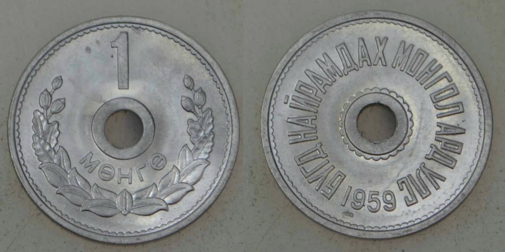 Mongolia - 1 Mongo 1959 rok