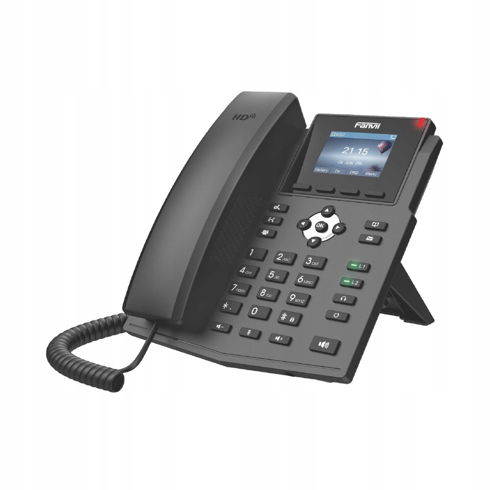 Fanvil X3SG | Telefon VoIP | IPV6, HD Audio, RJ45 1000Mb/s PoE, wyświetlacz