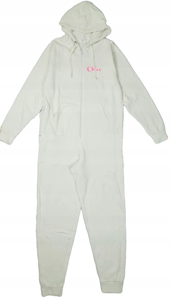 A858. Piżama kombinezon onesie biały COMFY r.L