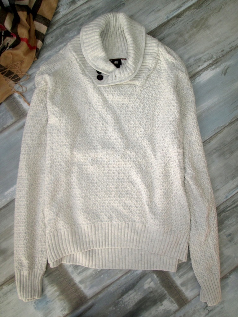 H&M gruby kardigan SWETER XL