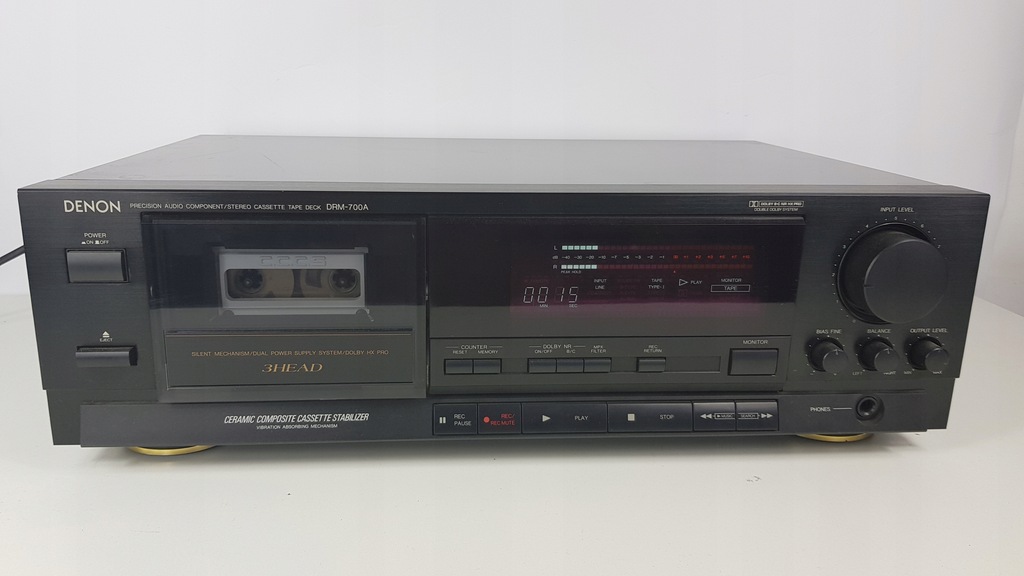 Denon DRM 700A Cassette Deck magnetofon