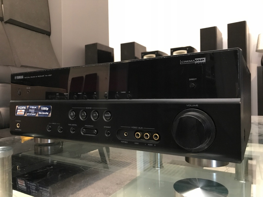 Amplituner Yamaha RXV567 7x105W 4 x HDMI 3D 7.1 11066496325