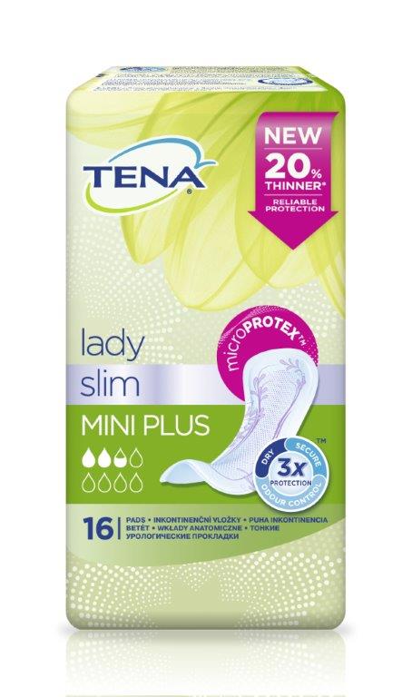 Wkładki TENA Lady Slim Mini Plus 16szt.