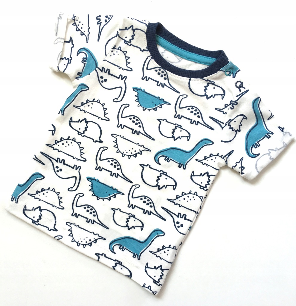 MOTHERCARE bluzeczka dinozaury 68 3-6m