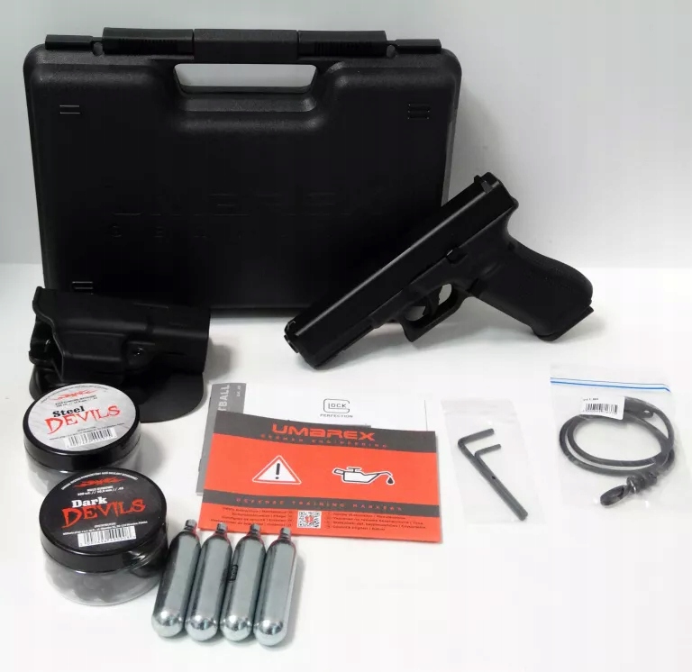 PISTOLET CO2 UMAREX RAM GLOCK 17 GEN5 T4E