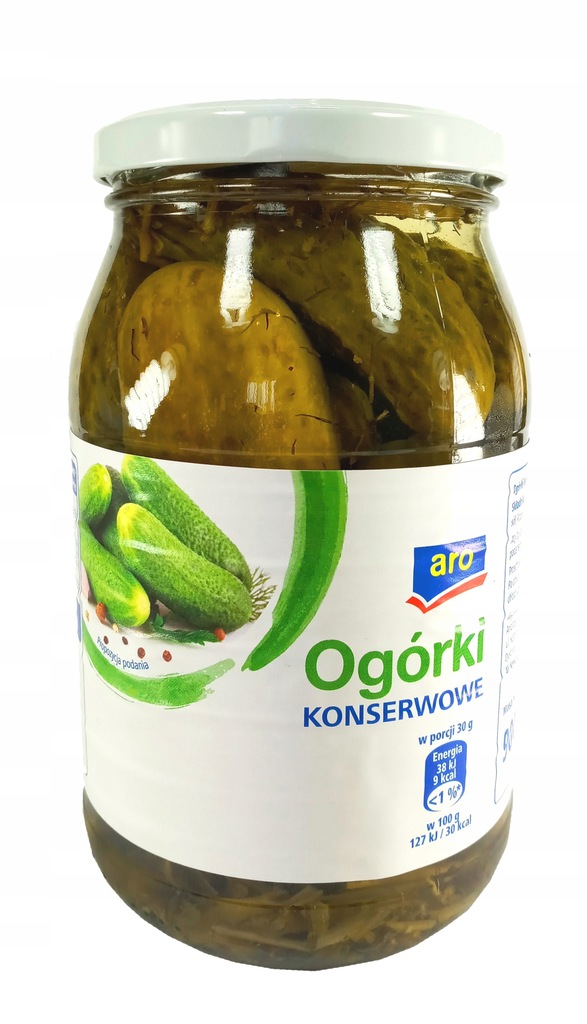 Aro Ogórki konserwowe 900g