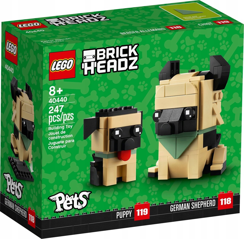 LEGO BrickHeadz 40440 LEGO BRICHHEADZ 40440 OWCZAREK NIEMIECKI