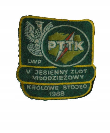Naszywka-PTTK LWP-Królowe Stojło--1988-