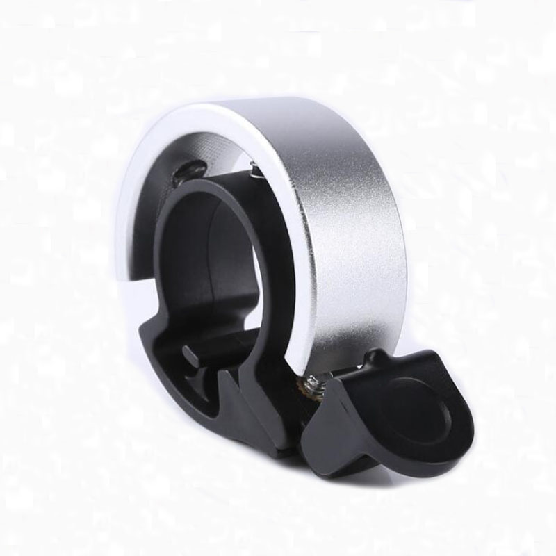 Pierścieniowy dzwonek rowerowy aluminium niski