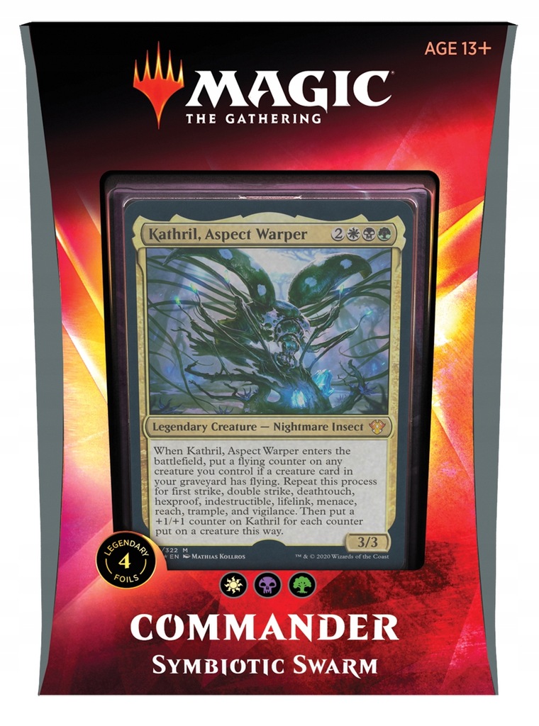 Купить Колода Commander 2020 MtG Magic Symbiotic Swarm: отзывы, фото, характеристики в интерне-магазине Aredi.ru