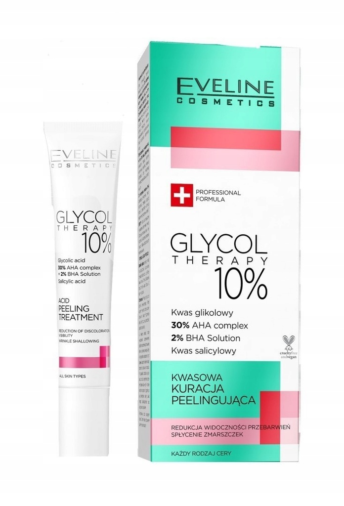 Eveline Glycol Therapy 10% Kwasowa Kuracja peeling