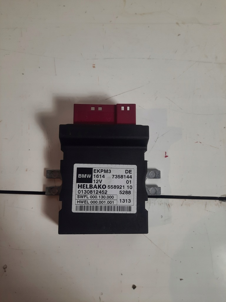 BMW F01 F10 F20 F30 STEROWNIK POMPY PALIWA 7358144