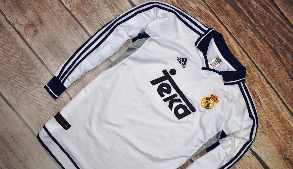 ADIDAS _ FC REAL MADRYT _ LONGSEEVE 1998r SHIRT _L