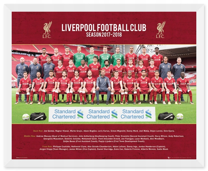 Купить Плакат Liverpool Squad 17/18 для болельщика 50х40 см: отзывы, фото, характеристики в интерне-магазине Aredi.ru