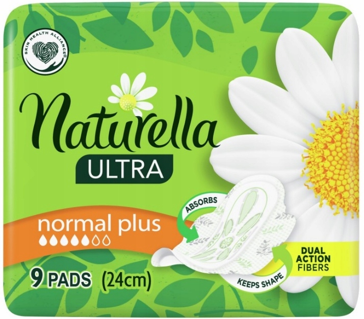 Podpaska Naturella ULTRA 9szt. Normal PLUS