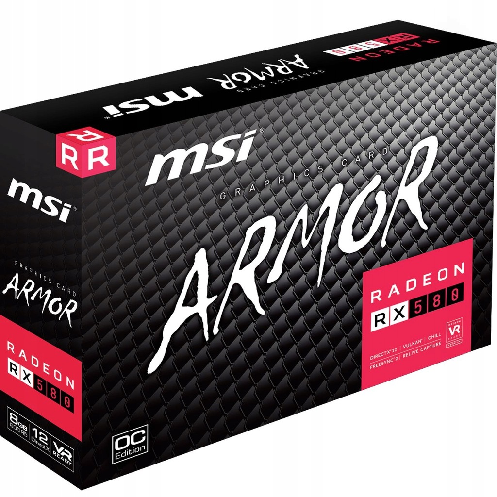 Купить Видеокарта MSI Radeon RX 580 ARMOR OC 8 ГБ ТОП-класса: отзывы, фото, характеристики в интерне-магазине Aredi.ru