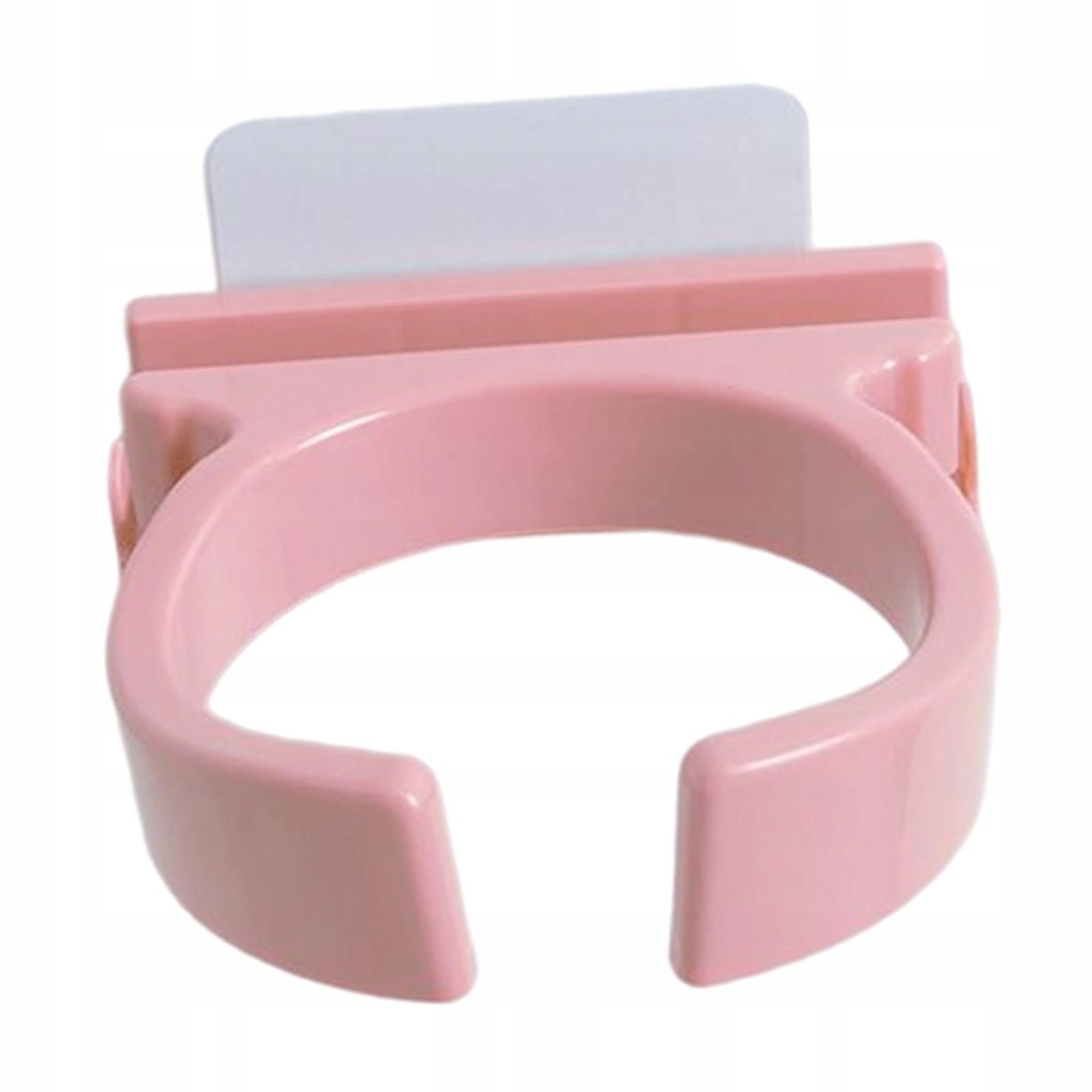 Wall Mount Hair Dryer Holder Self Adhesive Space Saving Modern No Pink