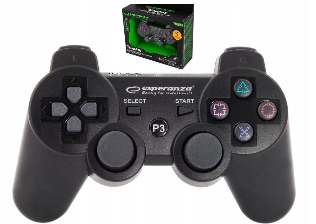 Gamepad bezprzewodowy Kontroler do gier PS3 USB BT