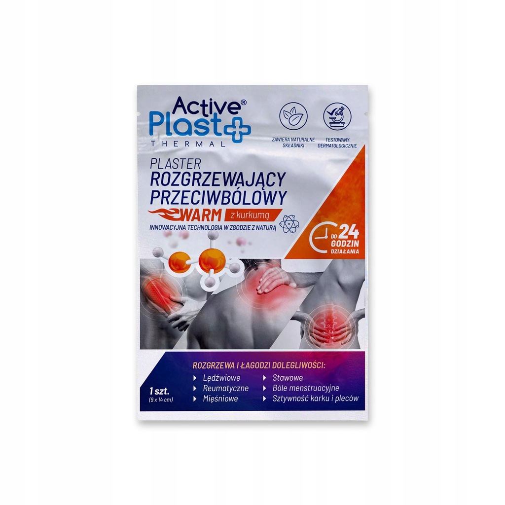 ACTIVE PLAST PLASTER ROZGRZEWAJĄCY PRZECIWBÓLOWY K