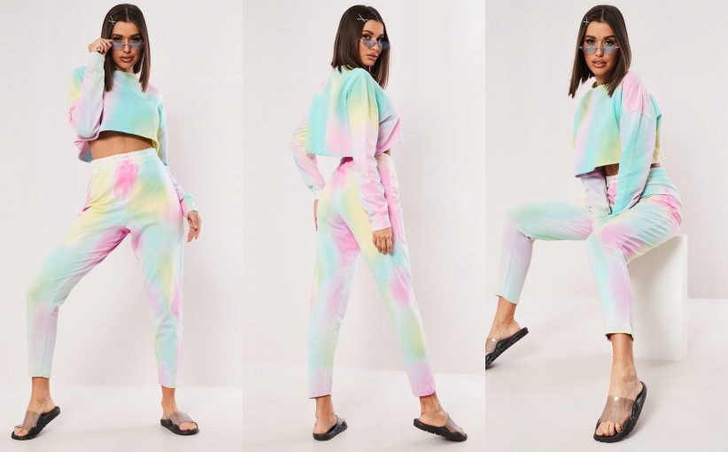 B04R011 PASTELOWE SPODNIE DRESOWE MISSGUIDED 36