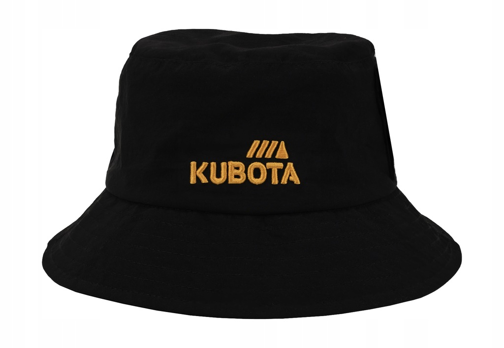 KAPELUSZ KUBOTA UNISEX czarny bucket hat