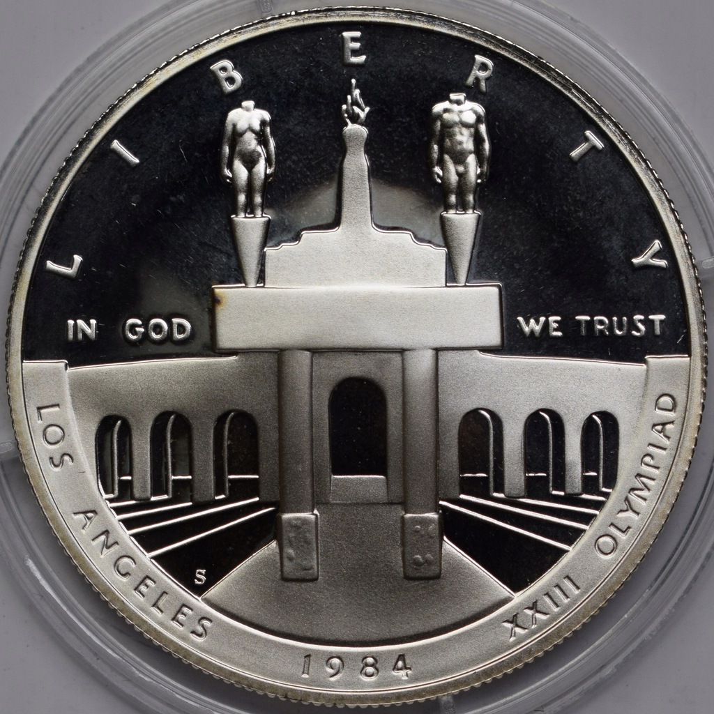 1984 S USA Igrzyska Olimpijskie Los Angeles - 1 dolar