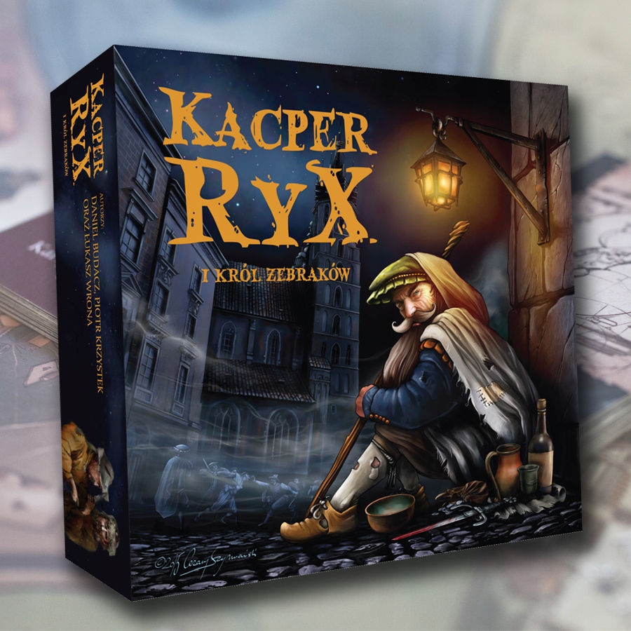 Kacper Ryx i król żebraków - gra planszowa
