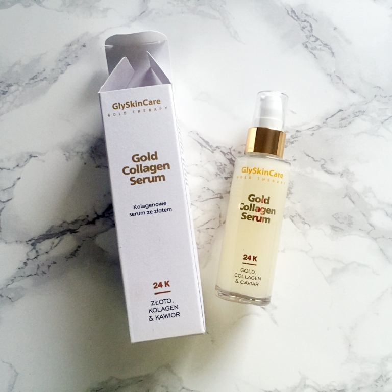 GlySkinCare Gold Collagen Serum ze złotem, nowe