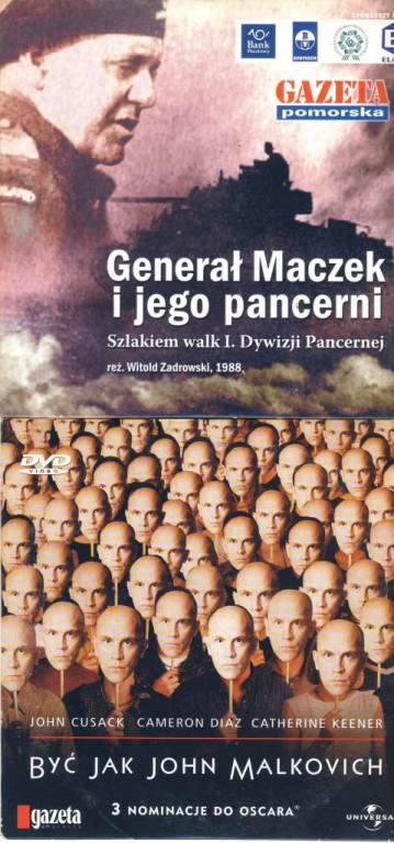 DVD Generał Maczek i jego pancerni,Być jak John Ma