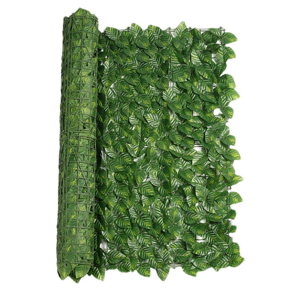 Zielony sztuczny liść bluszczu żywopłot rolka do 12208954118