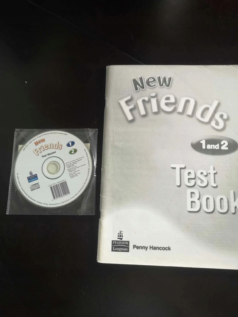 New Friends - 1 &2 - test book + CD Test master