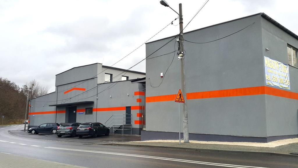 Magazyny i hale, Trzebinia (gm.), 1106 m²