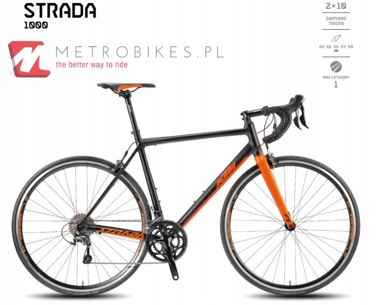 Rower szosa KTM Strada 1000 57 cm wyprzedaż 8529567540 oficjalne archiwum Allegro