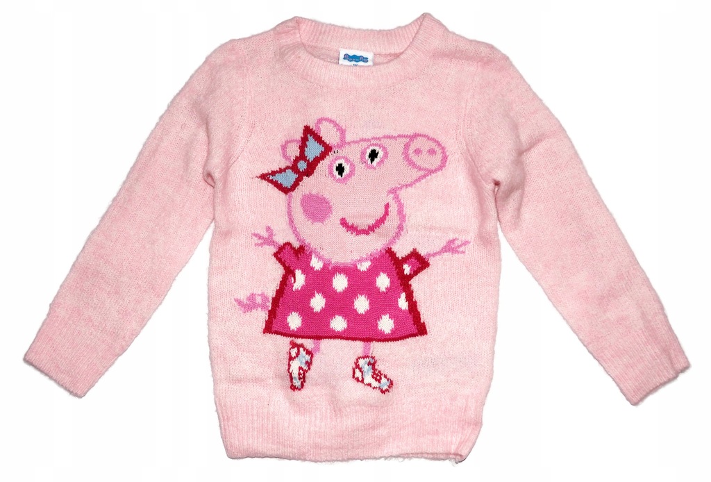 Sweter 110, Świnka Peppa Pig sweterek
