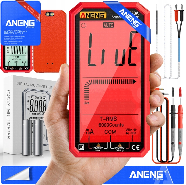 MIERNIK UNIWERSALNY ANENG 620A PRO NOWY MODEL MAX