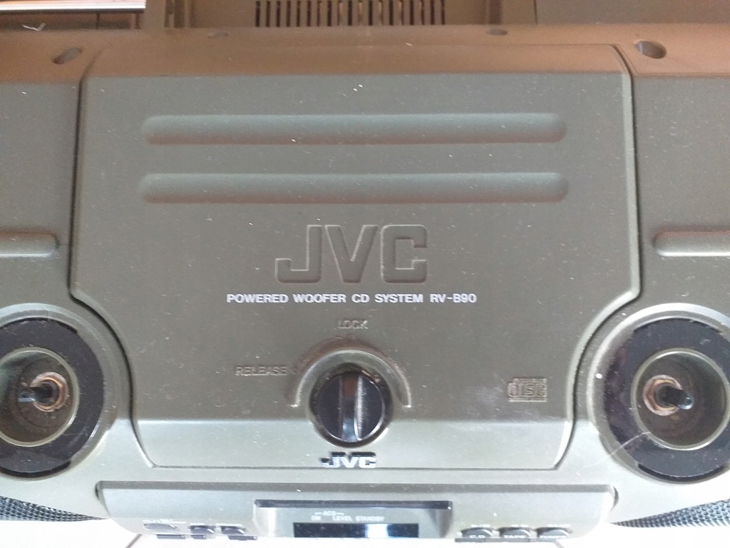 BOOMBOX JVC RVB90AG POWERED WOOFER CD AUX 7904559882 oficjalne