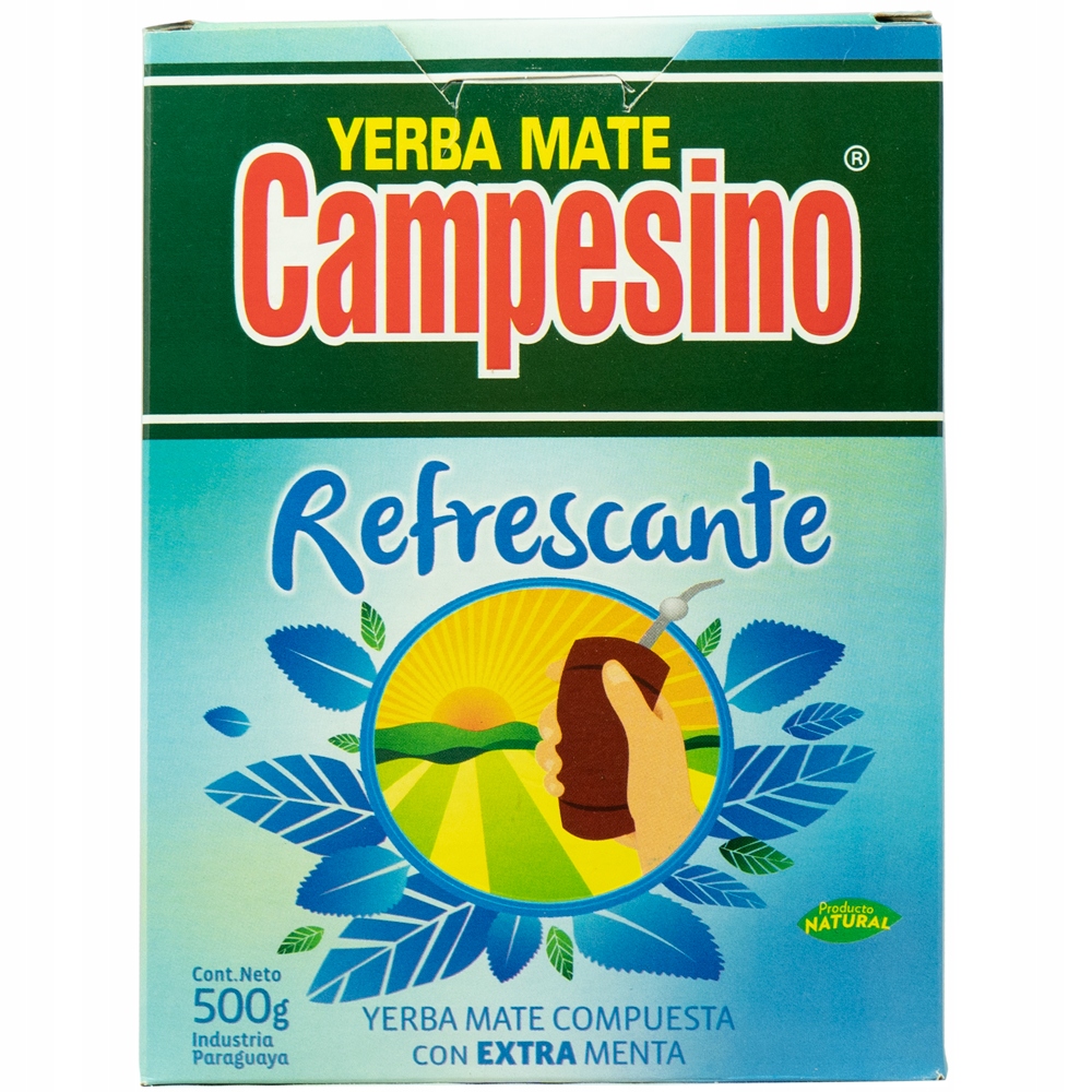 Yerba Mate Campesino Refrescante 500g