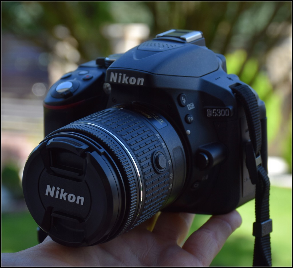 NIKON D5300 + OBIEKTYW 18-55 PRZEBIEG 596 !!