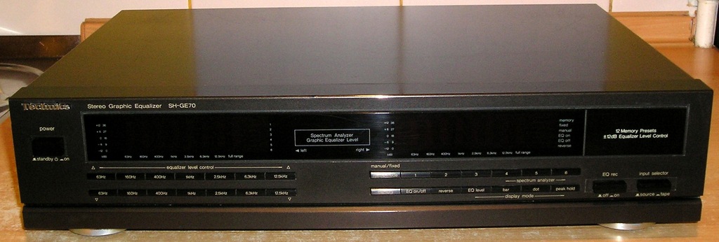 Korektor Graficzny Technics SH-GE70 stereo BDB