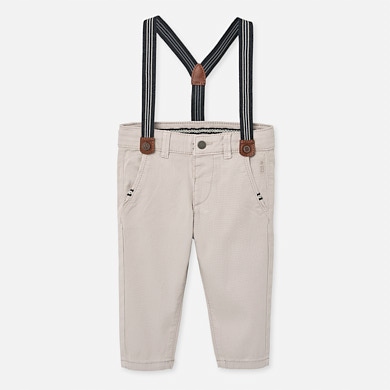 MAYORAL 1545 SPODNIE CHINO Z SZELKAMI r.98